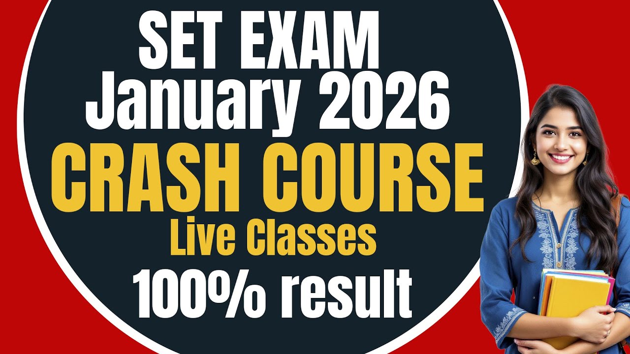 SET EXAM |  January 2026 | Crash course | 100% Result