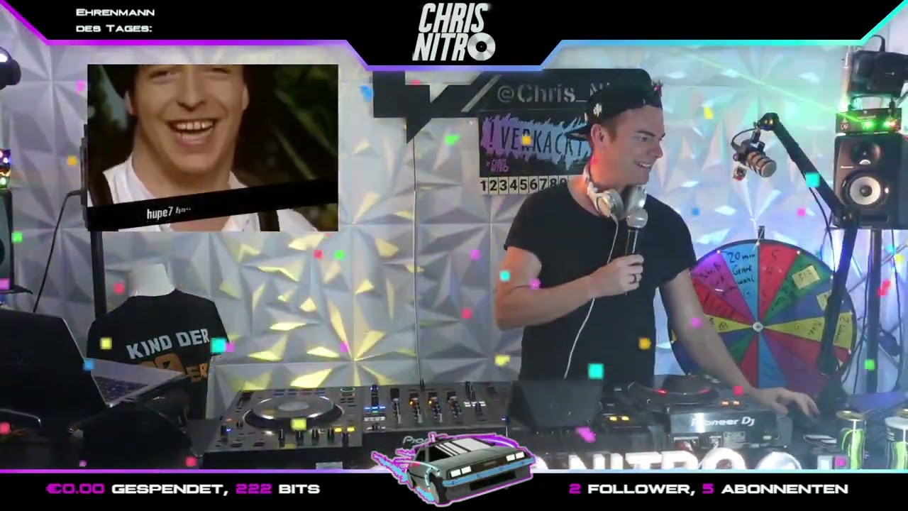 Chris Nitro Twitch Party: 90er Techno Classics