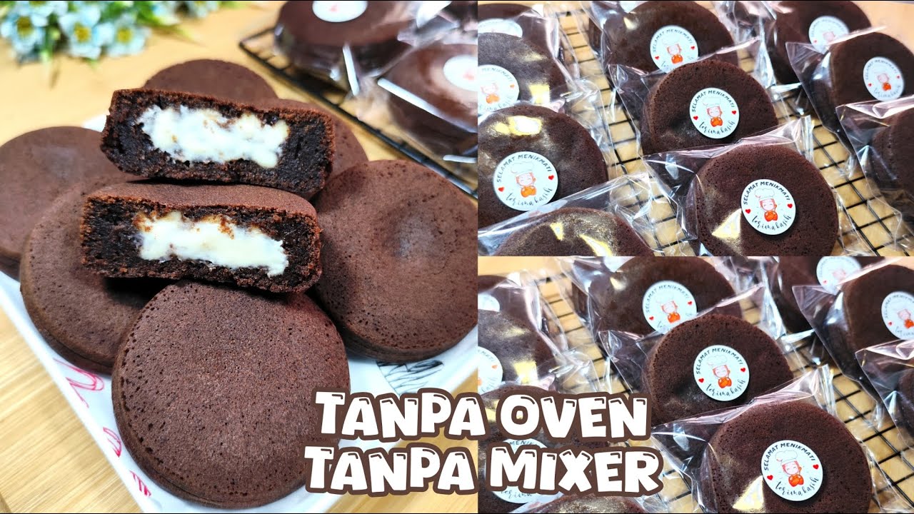 TANPA OVEN TANPA MIXER CUMA 1 TELUR AJA‼️INSERT CHEESE BROWNIES KEKINIAN YANG EKONOMIS DAN GAMPANG