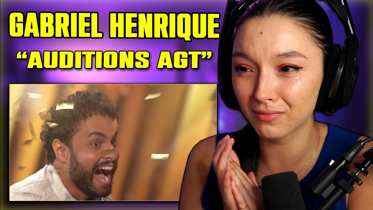 Just Flawless !! Gabriel Henrique receives the GOLDEN BUZZER | AGT Auditions | FIRST TIME REACTION
