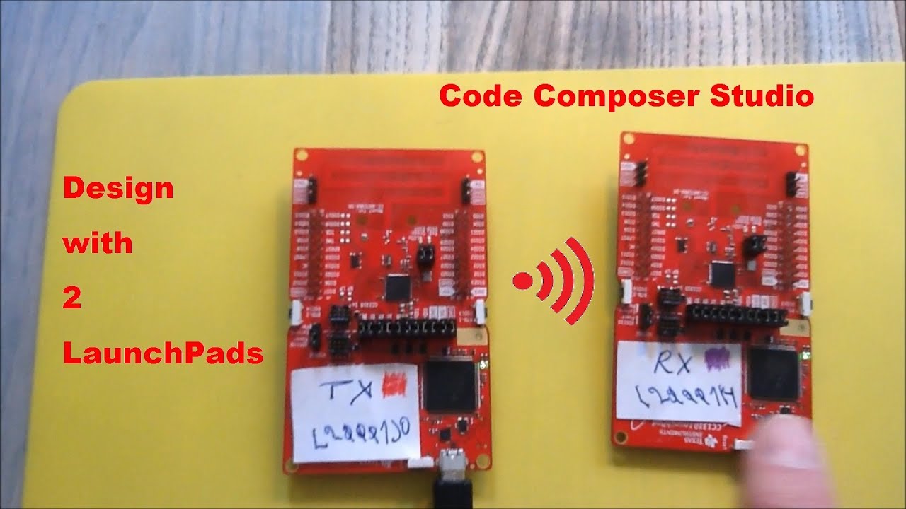 Texas Instruments CC1310 LaunchPad - Work with 2 Identical LaunchPads in CCS and PuTTY Part 1