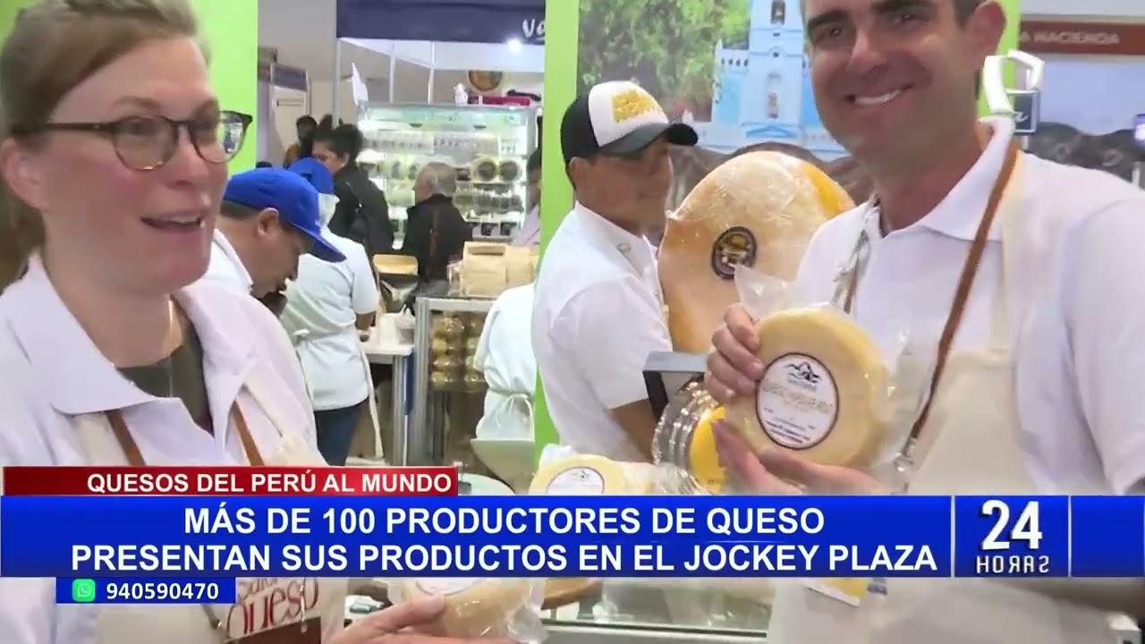 ¡Del Perú para el mundo! Más de 100 productores de queso presentan sus productos en el Jockey  Plaza
