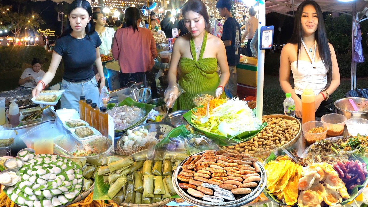 Awesome! Cambodian Street Food Tour - Holyday Walk Tour at Riverside Food Market, Phnom Penh City