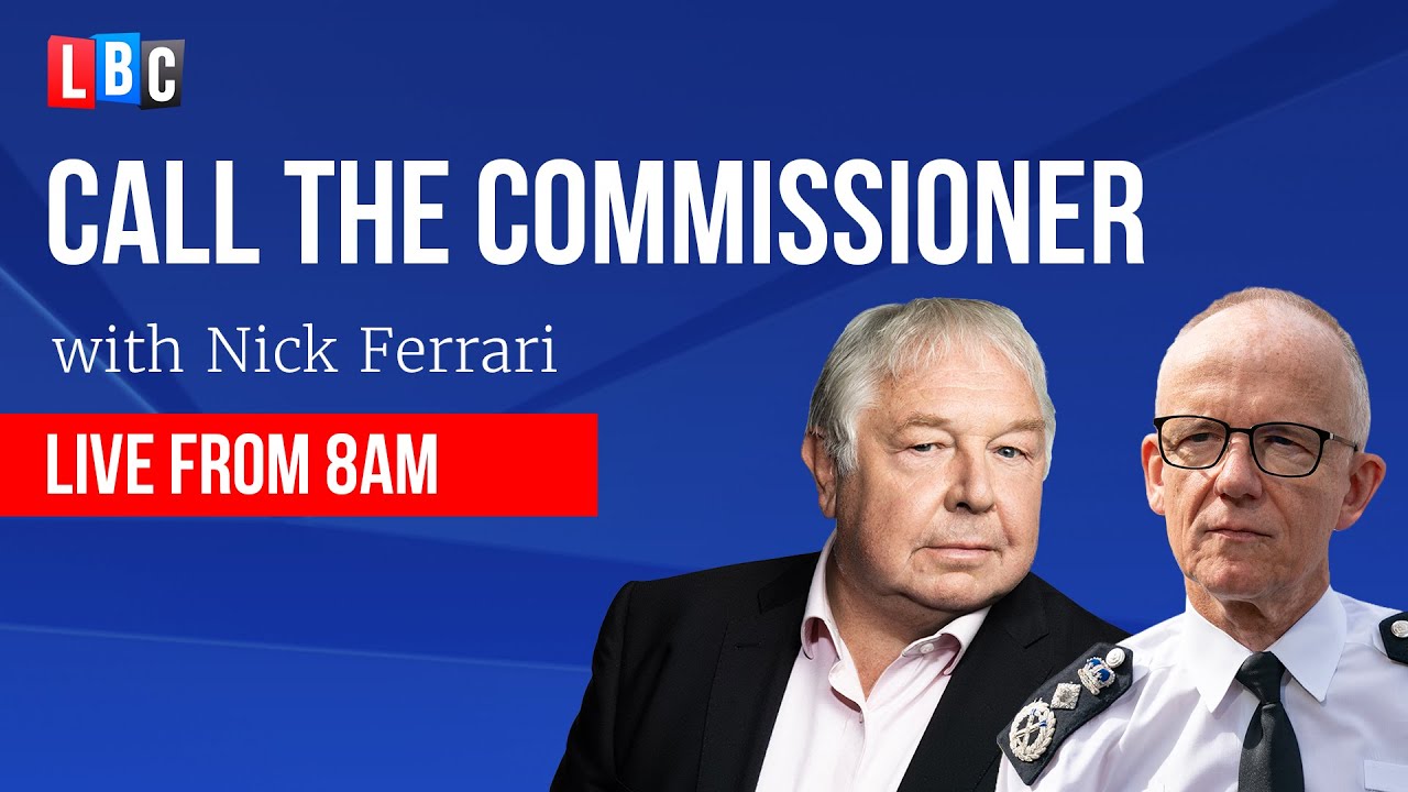 Call The Commissioner: Met Police Chief Sir Mark Rowley takes your calls | 12/12/25