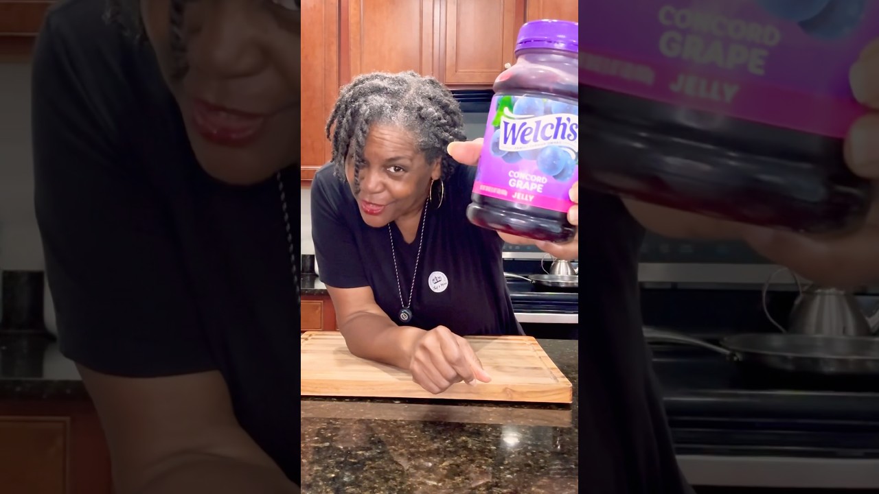 STOP Buying Grape Jelly! 🍇 The EASIEST 2-Ingredient Jelly You'll Ever Make 🤯