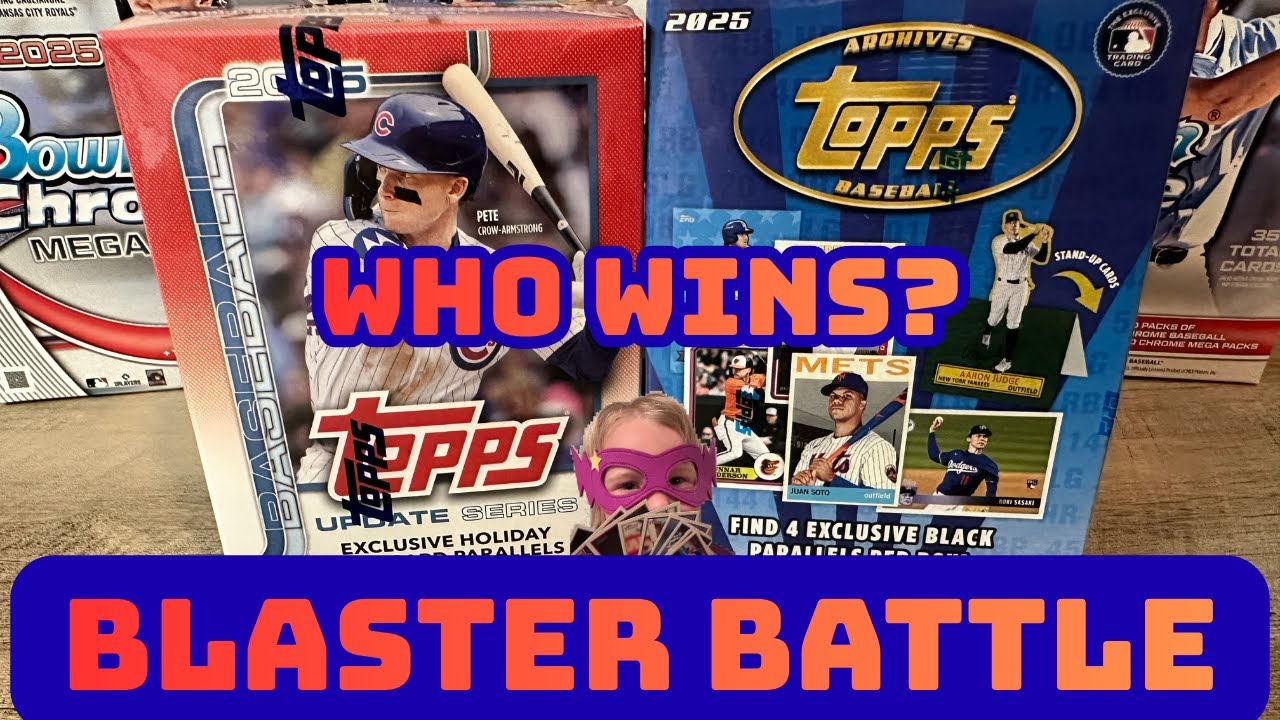 Shake and Bake! Blaster Battle! 2025 Topps Archives vs 2025 Topps Update