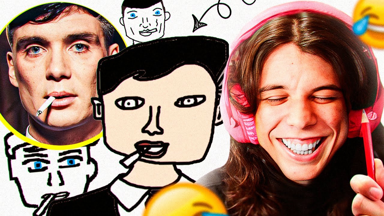 Umild FALHANDO MISERAVELMENTE em DESENHAR SÉRIES (com Scottonauta, Foxy e Law)
