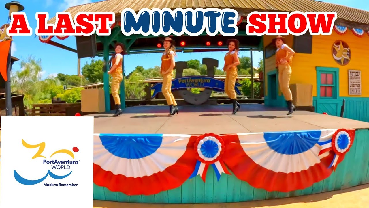 A Fantastic Last Minute Show Surprise At Portaventura World 30th