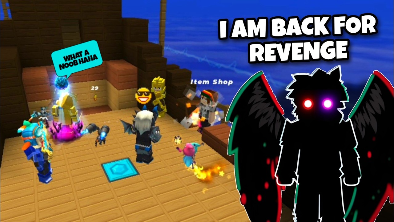 Noob became Null after getting bullied in blockman go
