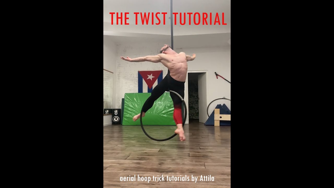 The Twist I INTERMEDIATE AERIAL HOOP TRICK TUTORIAL
