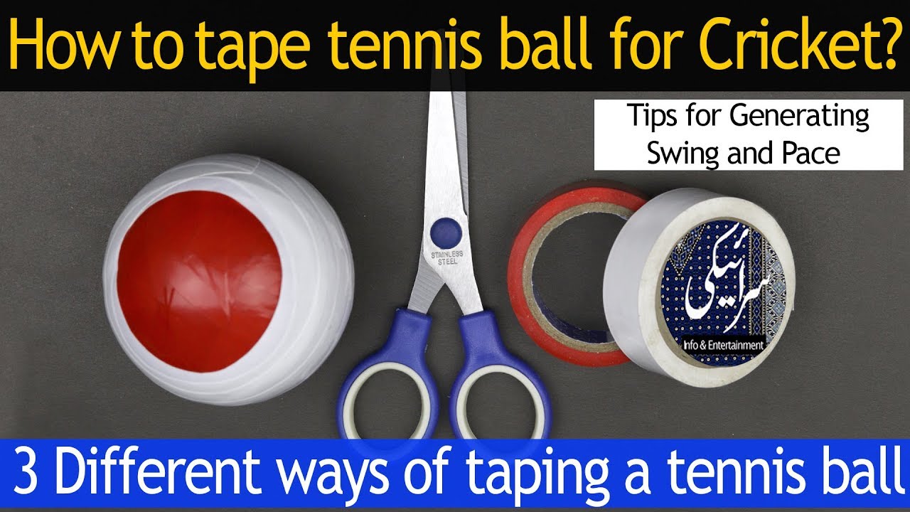 how to tape a tennis ball | 3 different ways to tape a tennis ball | tennis ball swing tips
