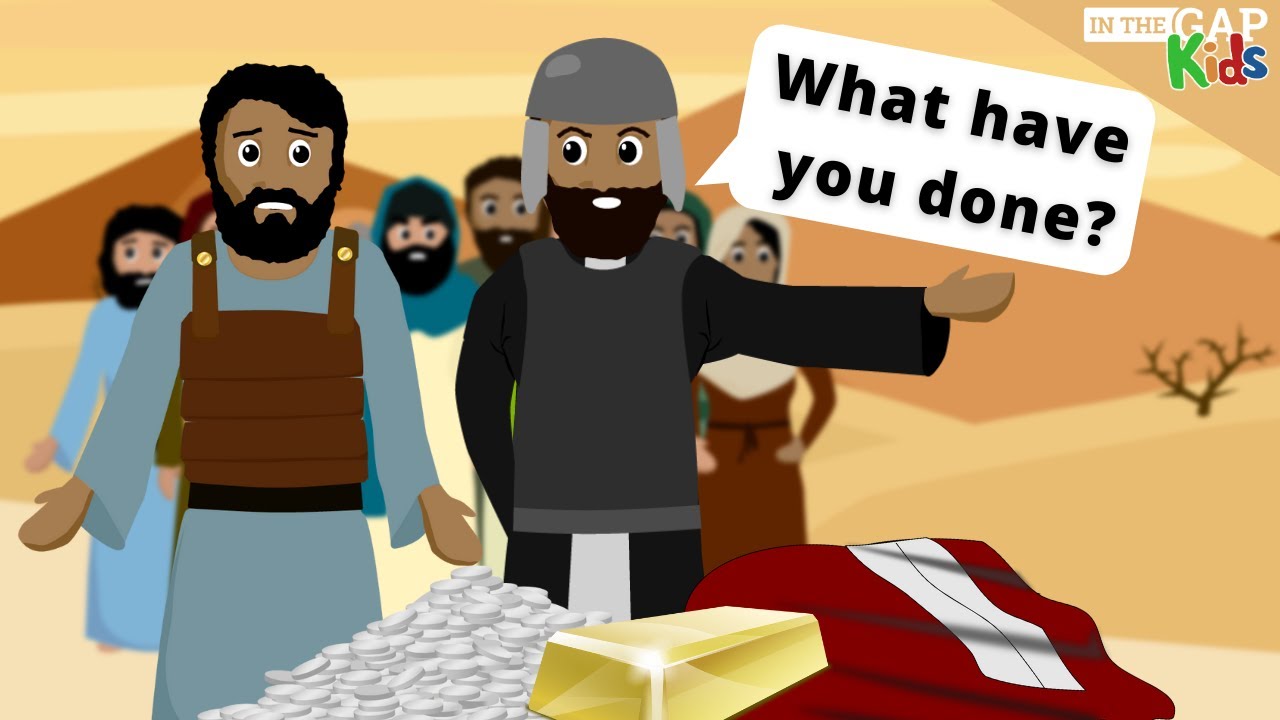 Achan’s Sin | Sunday School Bible Adventures for Kids | Truthfulness for Kids (Week 1)