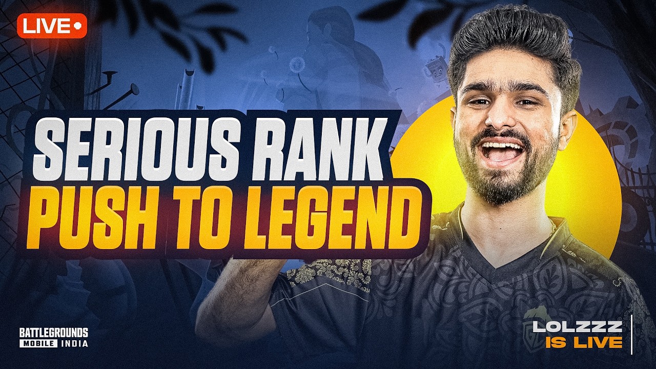 ROUND 4 TOMORROW | LEGEND KAB HOGA? | BGMI LIVE #iQOO #iQOO15R
