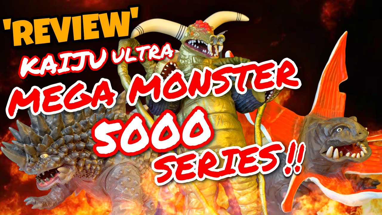 REVIEW KAIJU ULTRA MEGA MONSTER 5000 SERIES!!😱 | KAIJU ULTRAMAN | MAGULAR | GABORA | BROCKEN