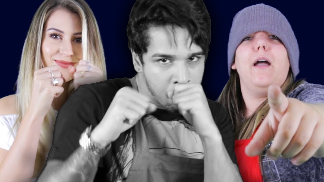 DUELEI COM 2 MULHERES NA COZINHA DA MINHA CASA!