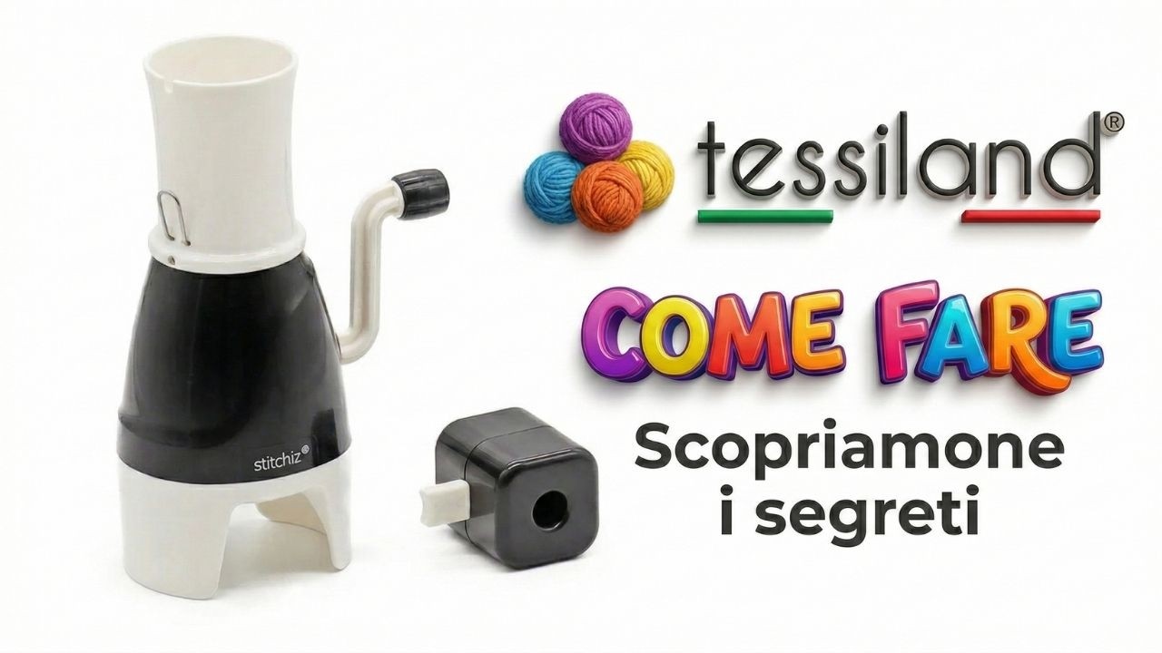 [Tessiland Come Fare] 🧶 Cordini perfetti in pochi minuti con il mulinetto Tricotin