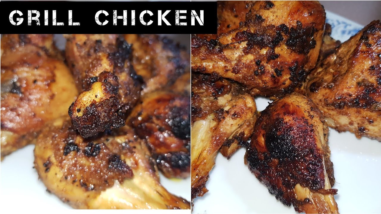 Grill chicken Recipe  | Restaurant style Grill Chicken cooking at home|