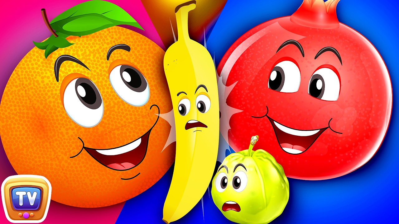 The Fruit Friends Song - ChuChu TV Baby Nursery Rhymes and Kids Songs