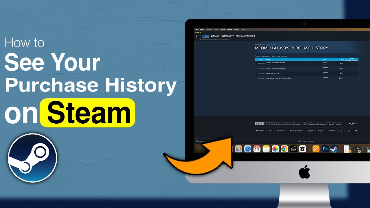 How to See Steam Purchase History - Step by Step