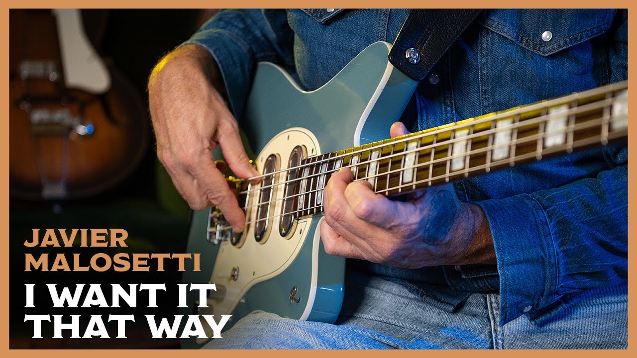 I WANT IT THAT WAY - JAVIER MALOSETTI | #FONOGRAMA