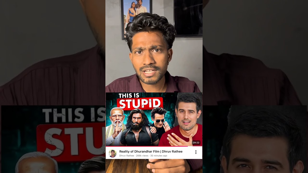 ‘₹300 Crore Propaganda Film?’ Dhruv Rathee Sparks Debate Over ‘Dhurandhar’