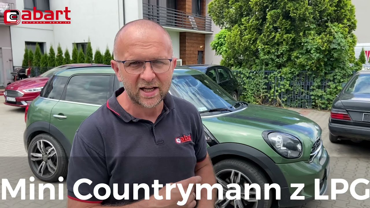200-konny Mini Countrymann CooperS 1.6T zasilany LPG 3 lata po montażu instalacji w @AbartAutoGazSerwis