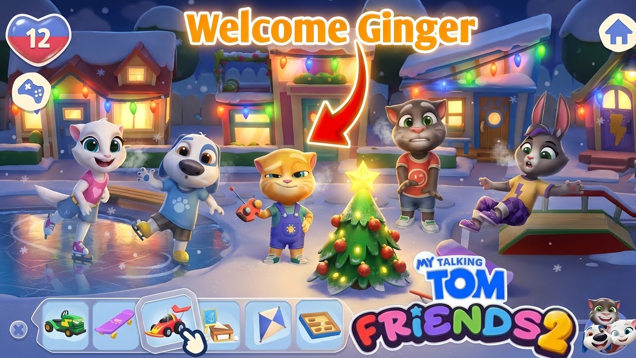 Ginger’s BEST Gameplay in the New Update! 😍🔥 | My Talking Tom Friends 2