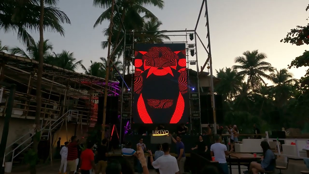 Early Morning Vibes in Underground Party || Krank Festival, Ukiyo Resort, Morjim, Goa, India - 2022