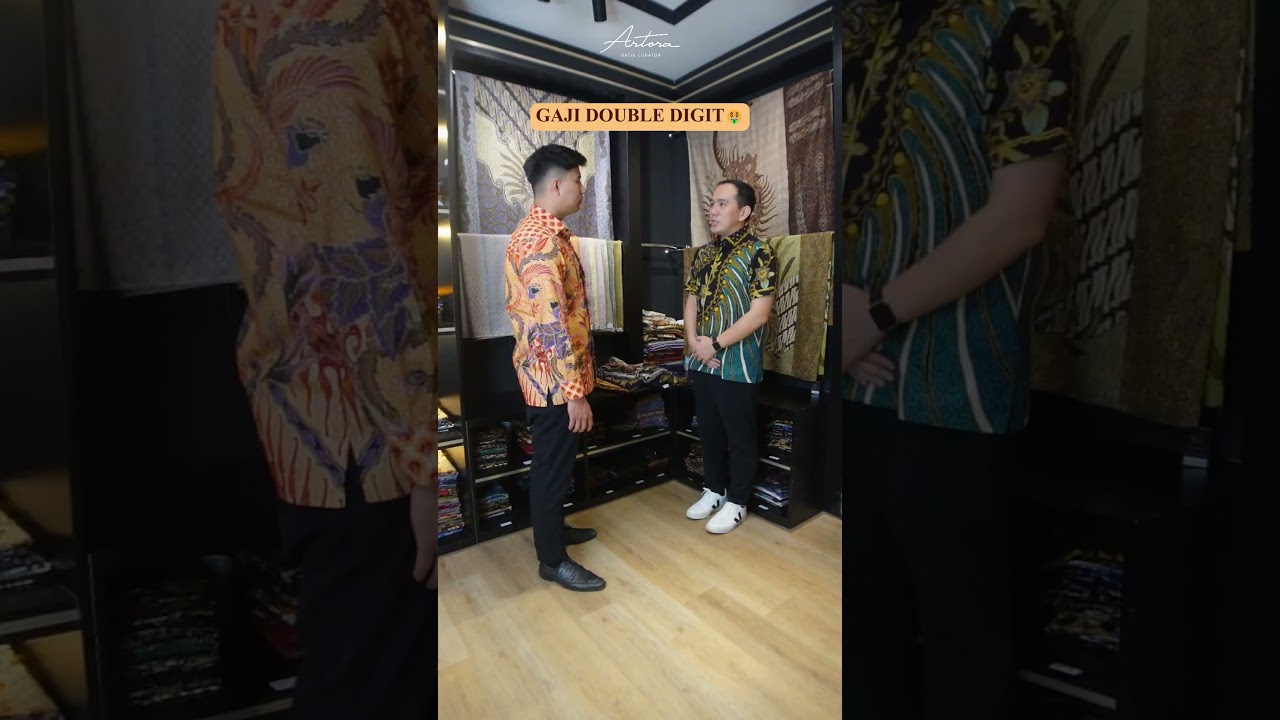Perbedaan pembeli waktu beli batik tulis di Artora, Pakuwon Mall Surabaya
