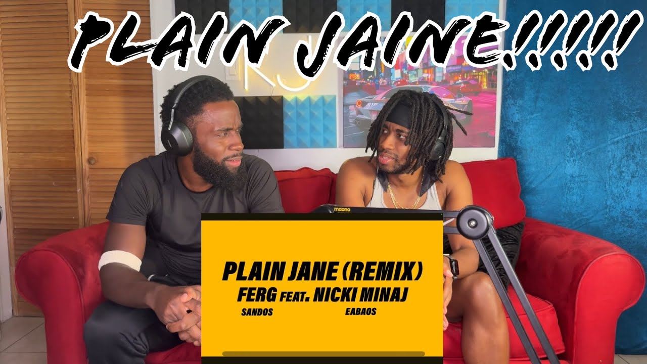 FERG - Plain Jane REMIX (Official Audio) ft. Nicki Minaj Reaction!!!