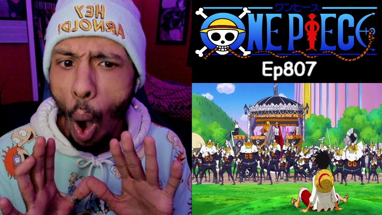One Piece Episode 807 Reaction | Can't We Just Talk It Out |