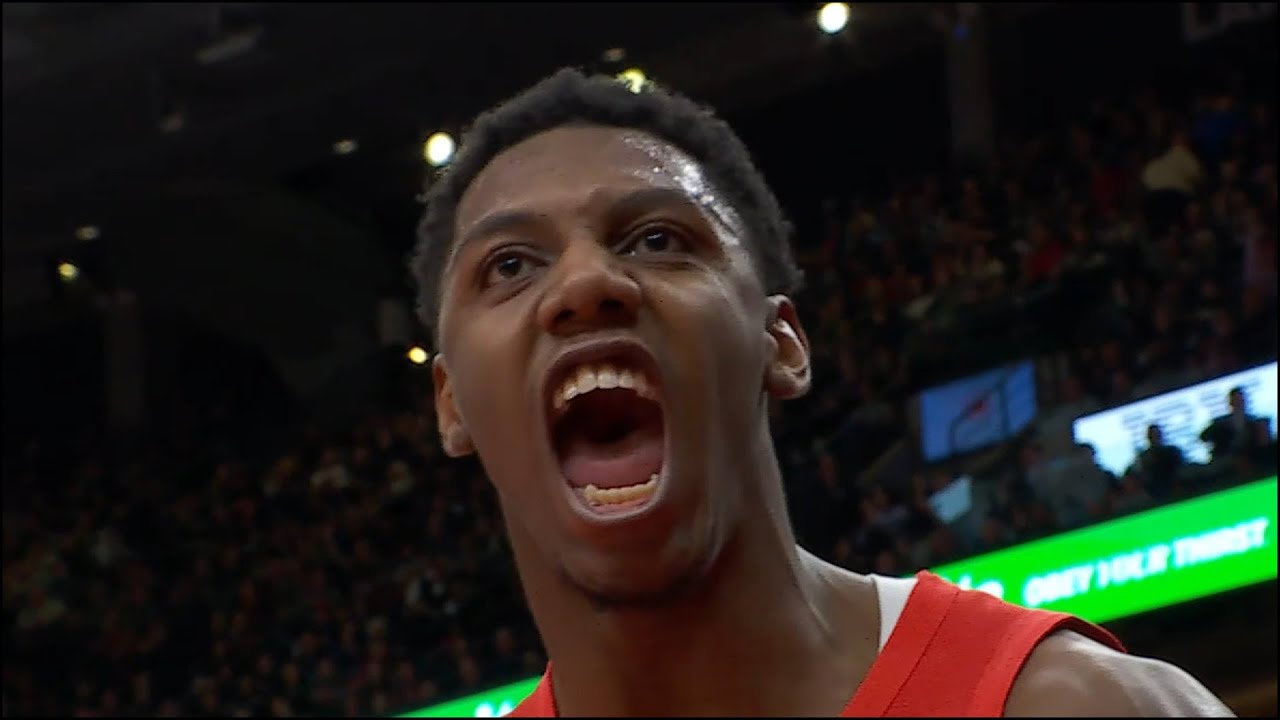 RJ Barrett Thunderous Slam Dunk vs the LA Clippers