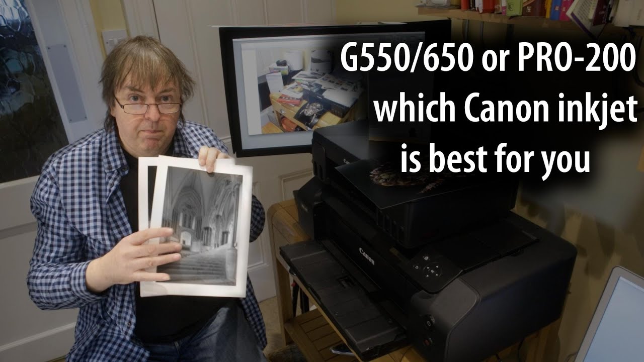 Выбор струйного фотопринтера Canon G550/640/650 или PRO-200 — какой принтер лучше всего подходит ...