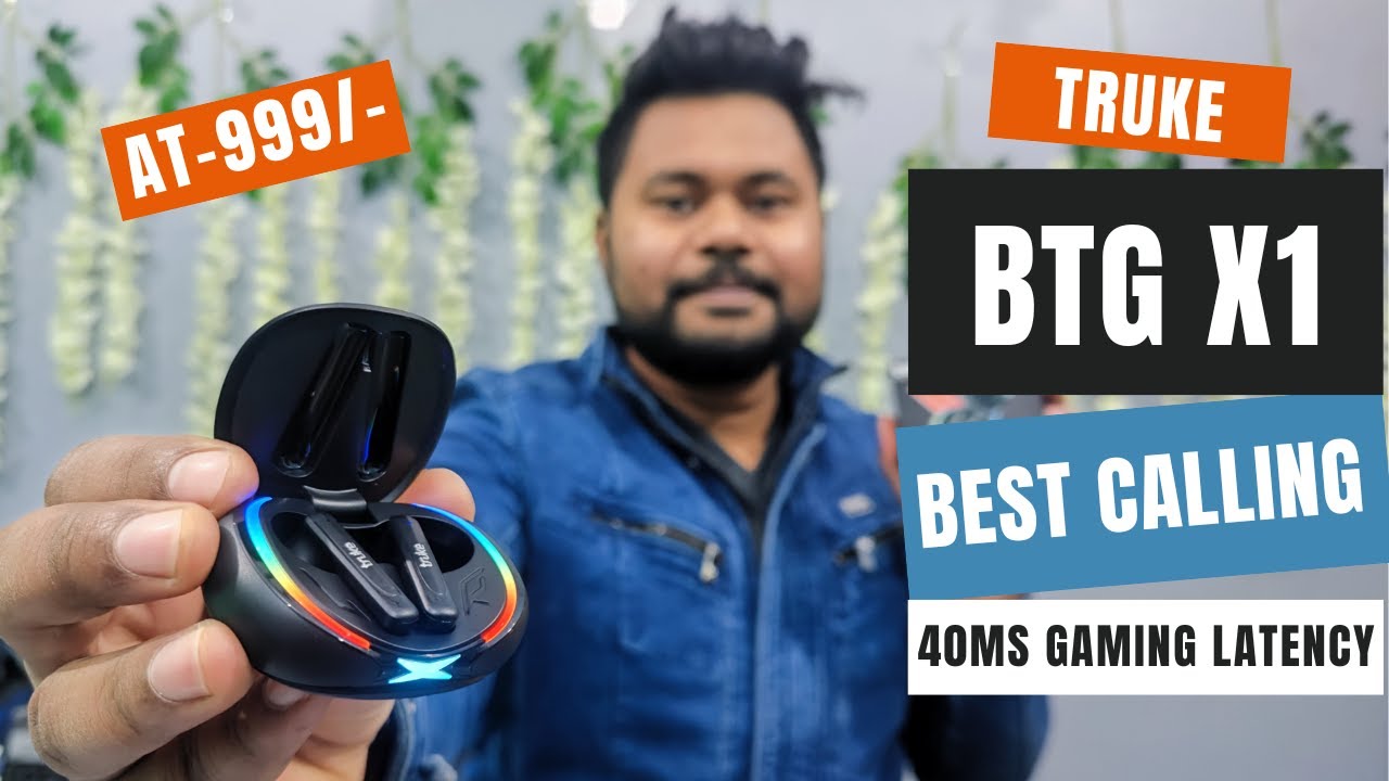 truke btg x1 best earbuds for gaming and calling #techniczilla
