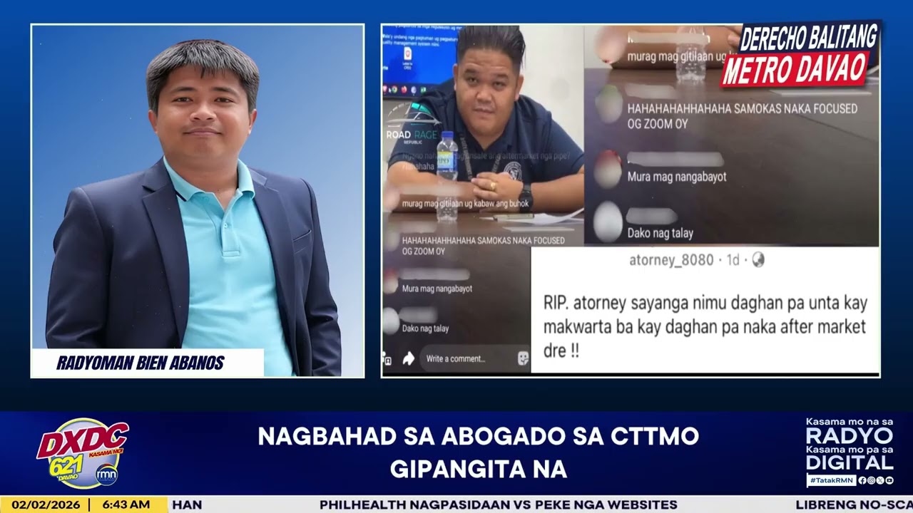 NAGBAHAD SA ABOGADO SA CTTMO GIPANGITA NA