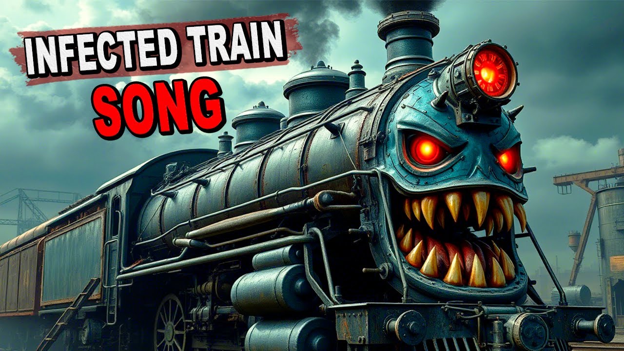 The INFECTED TRAIN EATER SONG - Story of transformation (Horror Meme)