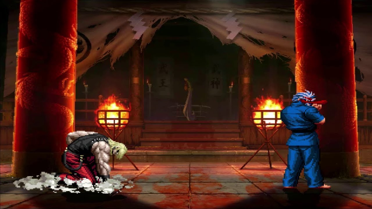 Mugen - Omega Rugal vs. Shin Mr. Karate (Master Mode) - 奧米加-路卡爾 vs. 真・ 空手道先生