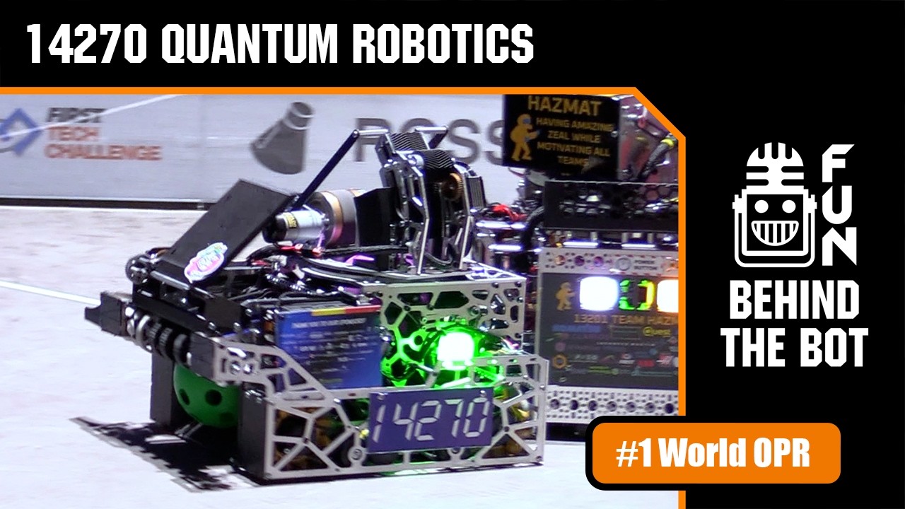 14270 Quantum Robotics | За кадром робота | Робот FTC Decode