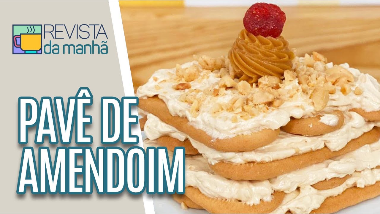 Pavê de amendoim com doce de leite | Faça e Venda - Revista da Manhã (17/12/20)