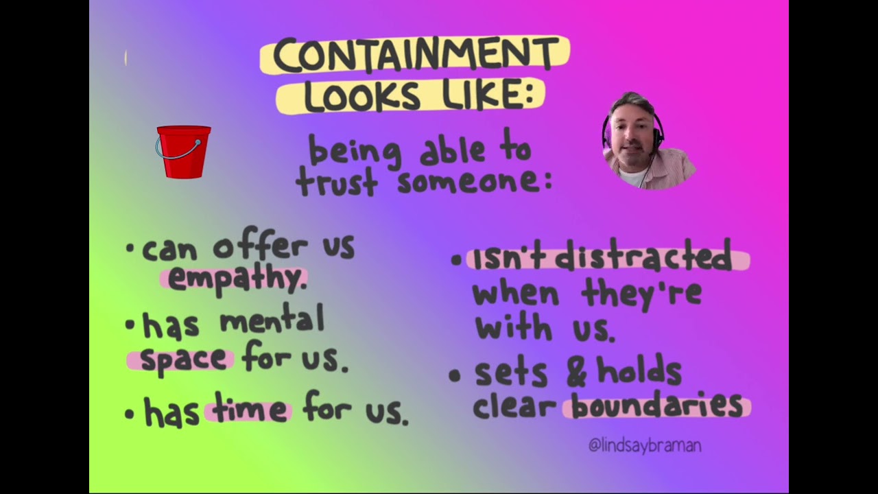 Emotional containment 