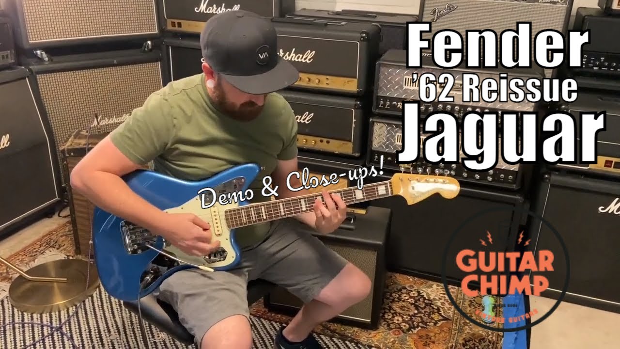 2012 Fender American Vintage ’62 Reissue 50th Anniversary Jaguar Lake Placid Blue
