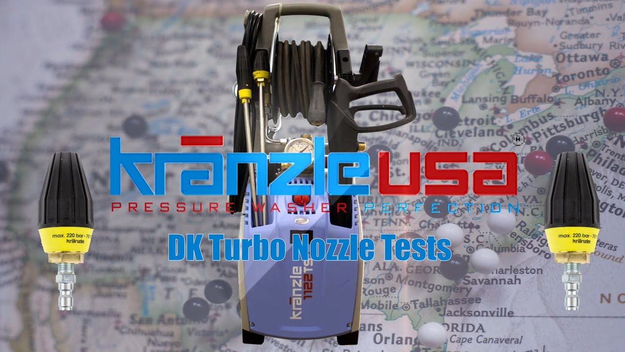 Kranzle Dirt Killer Turbo Rotary Nozzles Review
