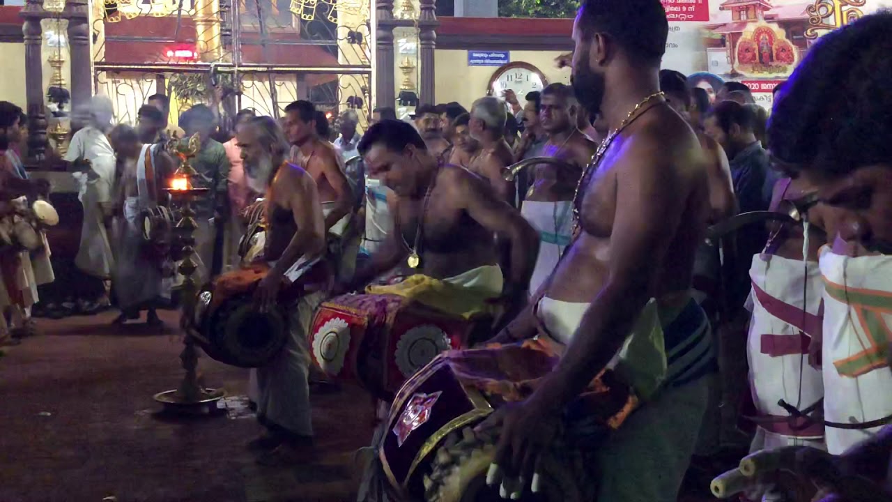 ചെമ്പൂത്ര ആസ്വാദക പഞ്ചവാദ്യം 2020 - പതികാലം മദ്ദളം താളവട്ടം - Maestro ചെർപ്പുളശ്ശേരി ശിവൻ & ടീം