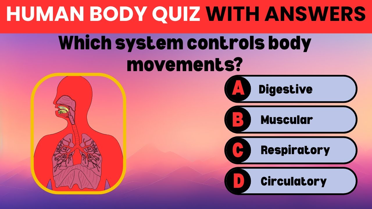 Human Body Quiz with Answers | Brain Test | Whiz Riddles