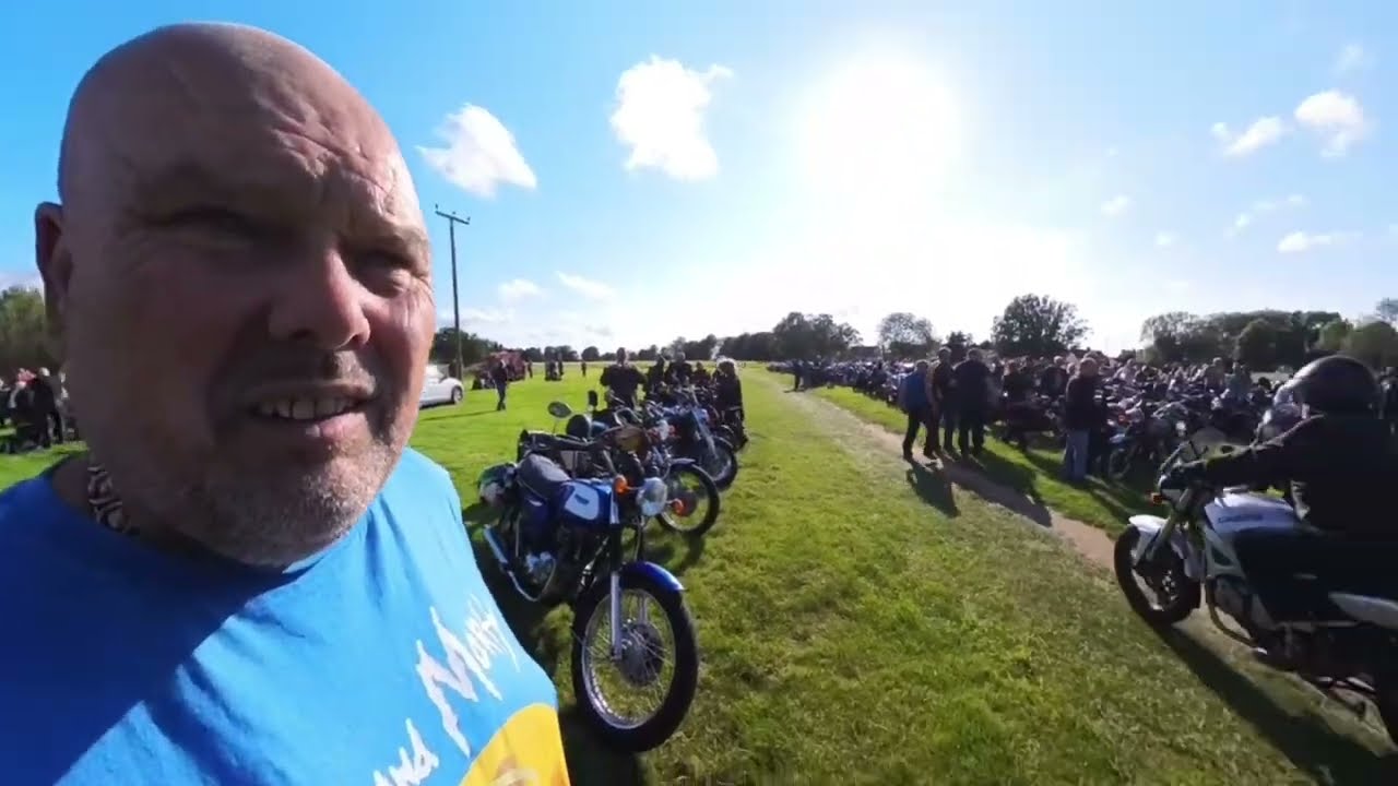 Two wheels Tuesday at the ox and plough old Buckingham biker meet up.