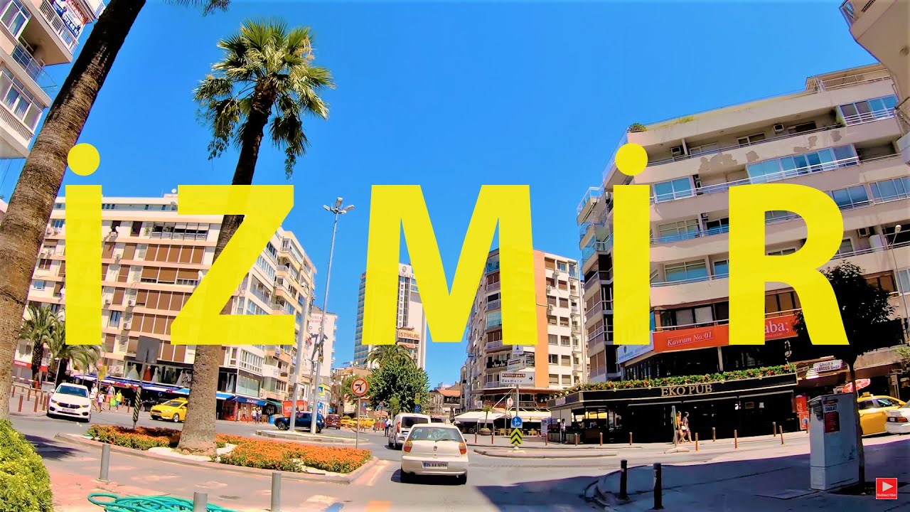 Izmir Driving Tour in 4k! 2019 Turkey Travel Guide
