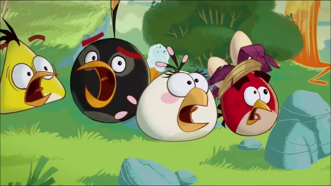 Angry Birds Toons Music: Fire Chase Sequence