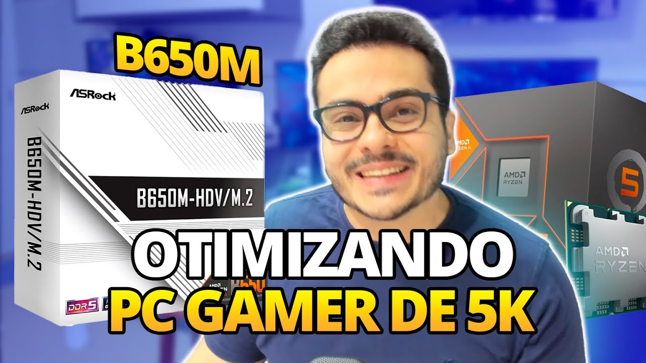 ATUALIZANDO BIOS DE PLACA MÃE ASROCK B650 E OTIMIZANDO O BÁSICO NECESSÁRIO - PC GAMER DE 5000 REAIS