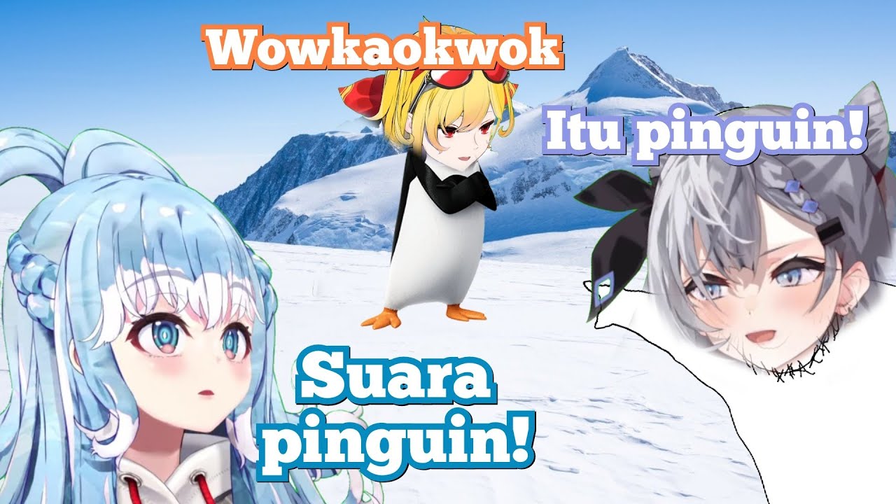 Kaela Terciduk Kobo dan Zeta, Ketahuan Mengeluarkan Suara Pinguin【Hololive ID Gen 3】