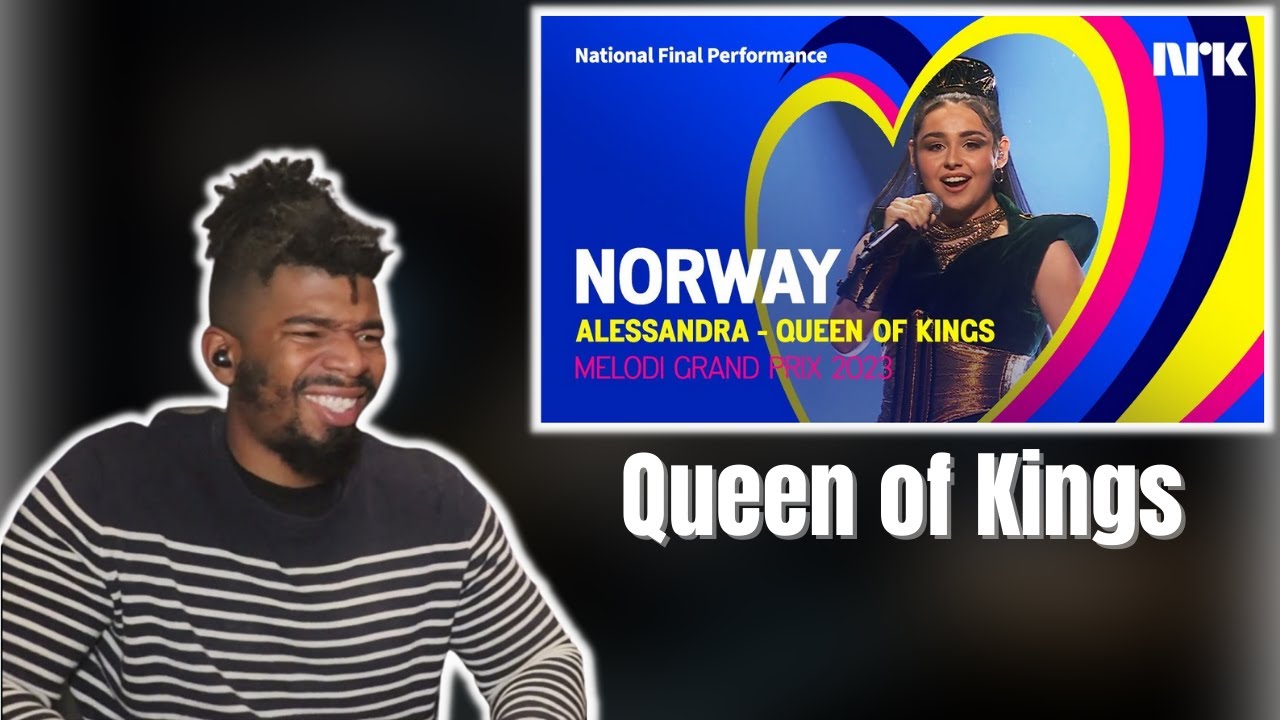 AMERICAN REACTS Alessandra - Queen Of Kings | Norway | National Final Performance | Eurovision 2023